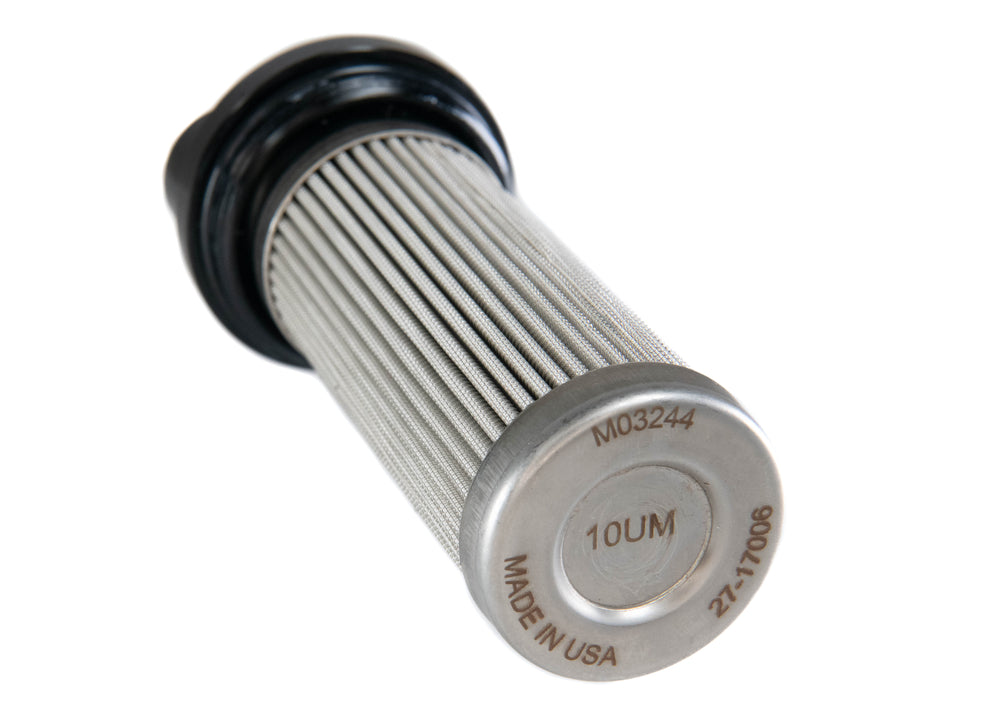 Motion Raceworks Single 12ORB Inlet/Dual 10ORB Outlet Post Fuel Filter w/ Mount (10 Micron) 27-170-Motion Raceworks-Motion Raceworks