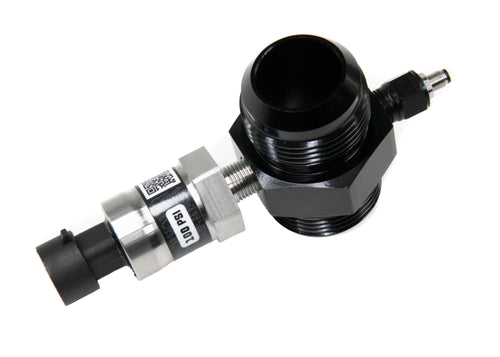 8AN Male To -8AN Female With 1/8" NPT In Hex Pressure Gauge Adapter - Foto 3