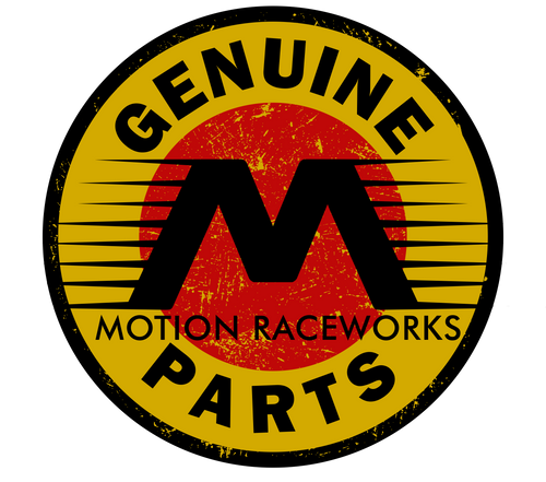 Motion Genuine Parts 4"x4" Sticker-Motion Raceworks-Motion Raceworks