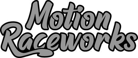 Motion Retro Logo Decal 4x2"-Motion Raceworks-Motion Raceworks