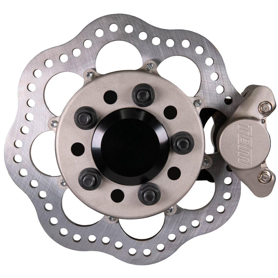 9713 Corvette C5/C6 Front Drag Racing Brakes (Reuses Factory Hubs) 00