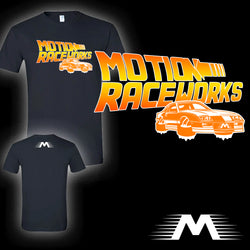 Discontinued Black to the Future Shirt XS-4X 96-129-Motion Raceworks-Motion Raceworks