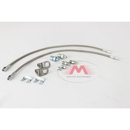 Front Brake Plumbing Kit for Aftermarket Brake Calipers-Motion Raceworks-Motion Raceworks