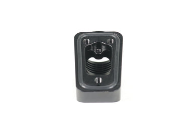 Motion Raceworks Billet Valve Cover Breather / Oil Drain Black Anodized (Single) 32-120BLK-S-Motion Raceworks-Motion Raceworks