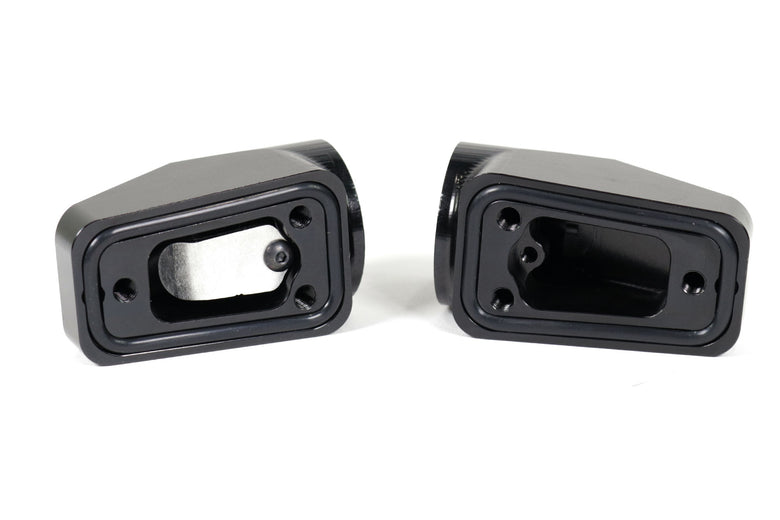 Motion Raceworks Billet Valve Cover Breathers Black Anodized (Pair)