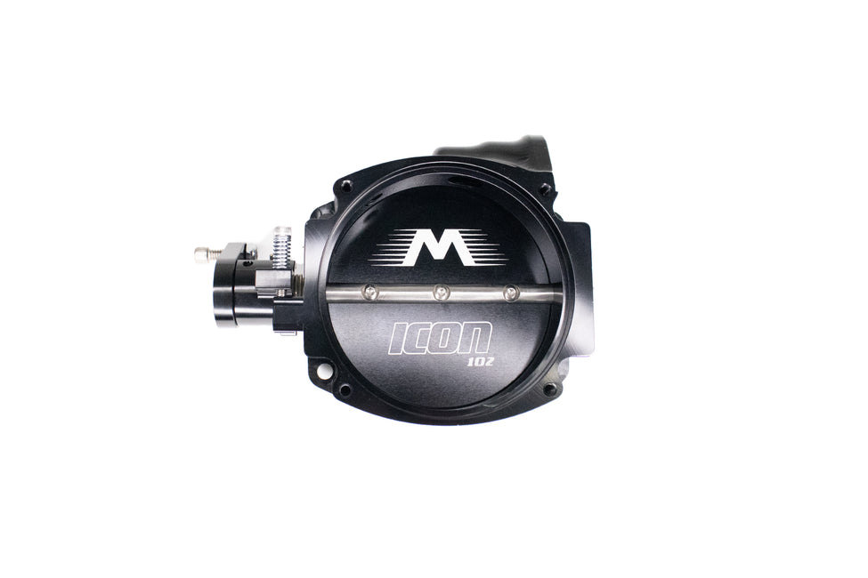 ICON 102/105mm Mechanical Linkage Throttle Body w/ Interchangeable Con ...
