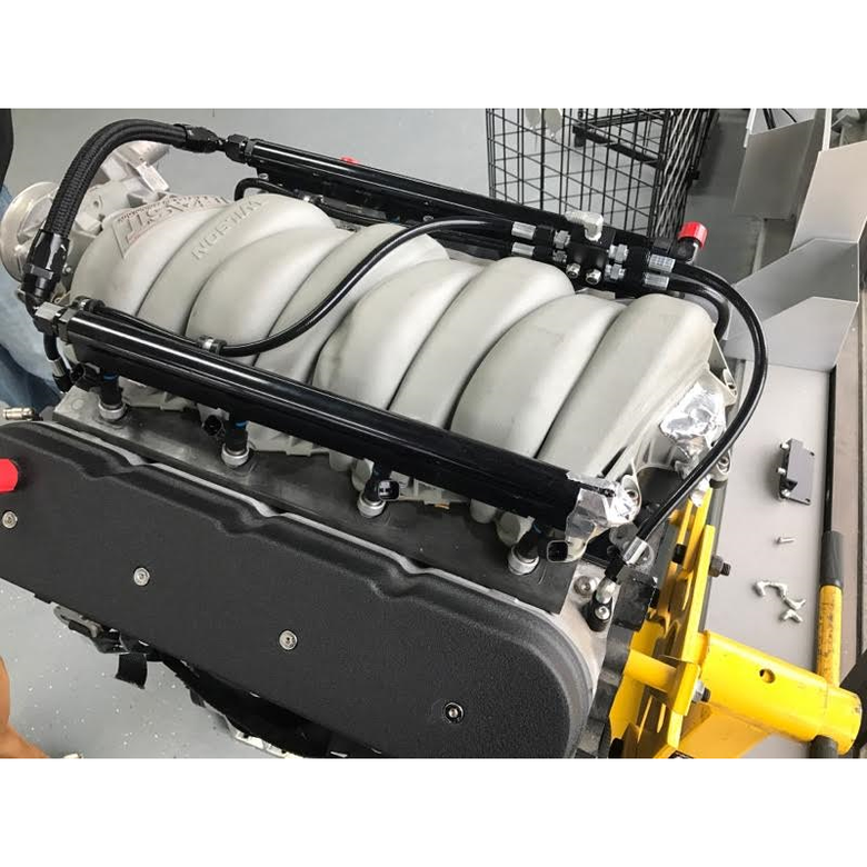 Motion Raceworks V2 LS Flex Line Coolant Crossover Steam Kit LS1 LS6