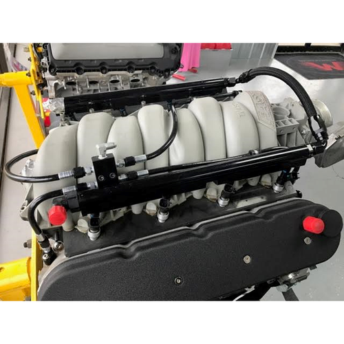 Motion Raceworks V2 LS Flex Line Coolant Crossover Steam Kit LS1 LS6