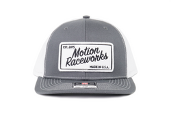 Motion Heritage Hat Dark Gray/White Snapback 95-129-Motion Raceworks-Motion Raceworks