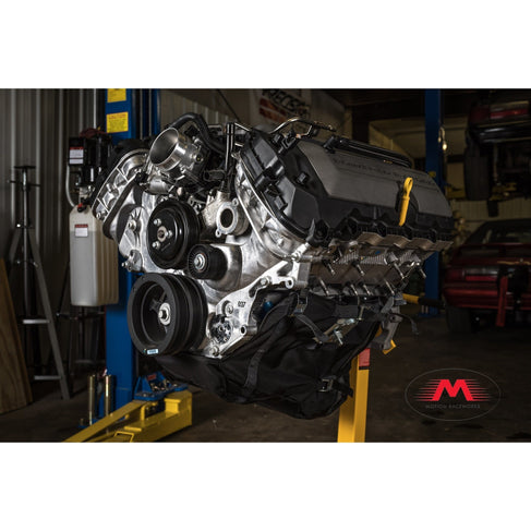 Motion Raceworks 4.6 & 5.4 Modular Ford Engine Diaper, NHRA & IHRA Approved (For Motor Mounts, w/Cutouts)-Motion Raceworks-Motion Raceworks