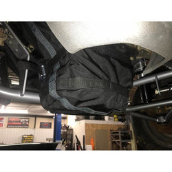 Motion Raceworks 5.0 Coyote Engine Diaper, NHRA & IHRA Approved (For Motor Mounts, w/Cutouts)-Motion Raceworks-Motion Raceworks