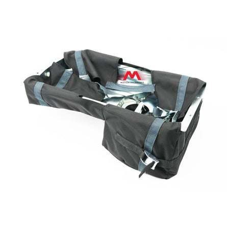 Motion Raceworks 5.0 Coyote Engine Diaper, NHRA & IHRA Approved (Moroso 20571/20577 Pan, For Motor Mounts, w/Cutouts)-Motion Raceworks-Motion Raceworks