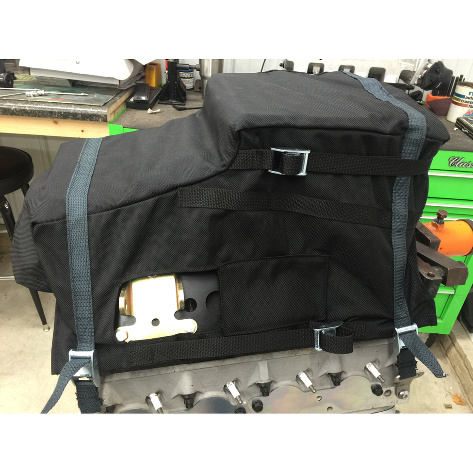 Motion Raceworks LS1 Engine Diaper, NHRA & IHRA Approved (For Motor Mounts (w/Cutouts)-Motion Raceworks-Motion Raceworks