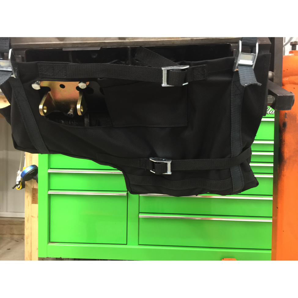 Motion Raceworks LS1 Engine Diaper, NHRA & IHRA Approved (For Motor Mounts (w/Cutouts)-Motion Raceworks-Motion Raceworks