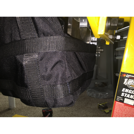 Motion Raceworks LS1 Engine Diaper, NHRA & IHRA Approved (For Motor Mounts (w/Cutouts)-Motion Raceworks-Motion Raceworks