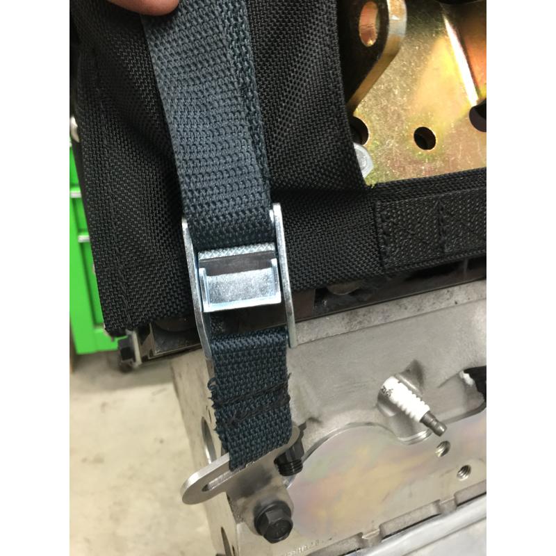 Motion Raceworks LS1 Engine Diaper, NHRA & IHRA Approved (For Motor Mounts (w/Cutouts)-Motion Raceworks-Motion Raceworks