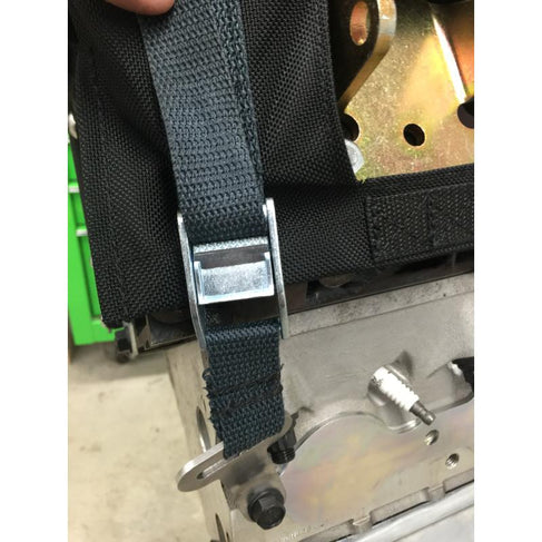 Motion Raceworks LS1 Engine Diaper, NHRA & IHRA Approved (For Motor Mounts (w/Cutouts)-Motion Raceworks-Motion Raceworks