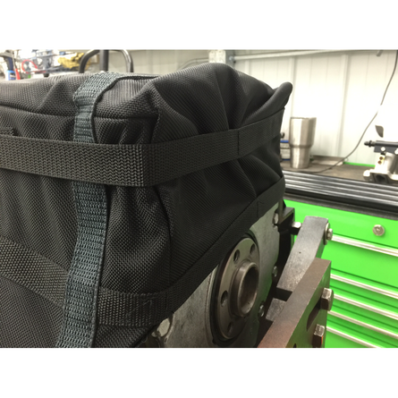 Motion Raceworks LS1 Engine Diaper, NHRA & IHRA Approved (For Motor Mounts (w/Cutouts)-Motion Raceworks-Motion Raceworks