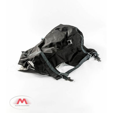 Motion Raceworks SBC Rear Sump Engine Diaper, NHRA & IHRA Approved (For Motor Mounts (w/Cutouts)-Motion Raceworks-Motion Raceworks