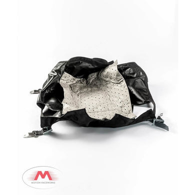 Motion Raceworks SBC Rear Sump Engine Diaper, NHRA & IHRA Approved (For Motor Mounts (w/Cutouts)-Motion Raceworks-Motion Raceworks