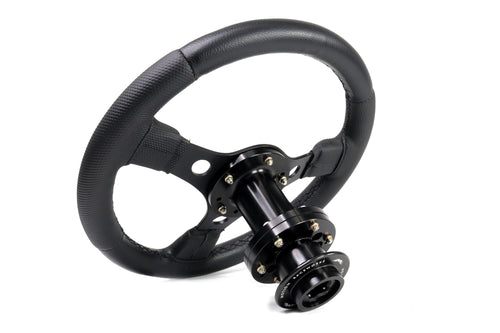 Steering Column Extension 3.5" for 5 or 6 Bolt Steering Wheels and Quick Disconnect 15-00019-Motion Raceworks-Motion Raceworks