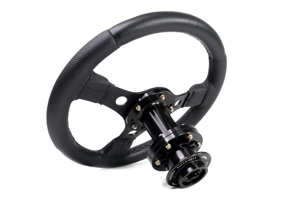 Steering Column Extension 3.5" for 5 or 6 Bolt Steering Wheels and Qui Motion Raceworks