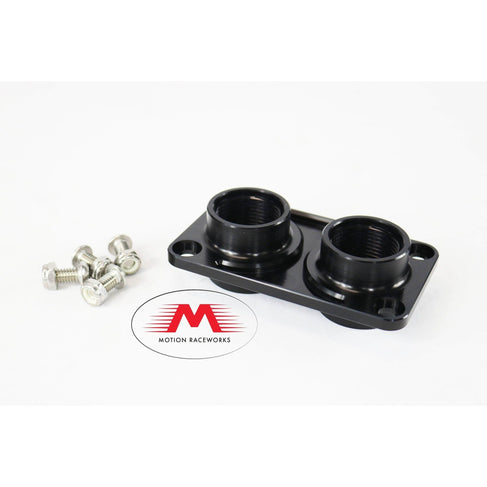 Motion Raceworks Billet Intercooler Water Pass Thru 12AN 16AN 20AN Hose Barb-Motion Raceworks-Motion Raceworks