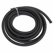 Fragola -4 AN Black Nylon Race Hose (By The Foot) 840004-Fragola-Motion Raceworks