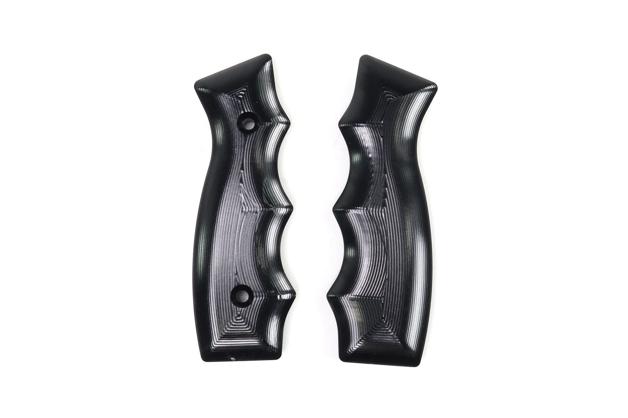 Operator Billet Grip Insert Set Black Anodized 1614304 Motion Raceworks