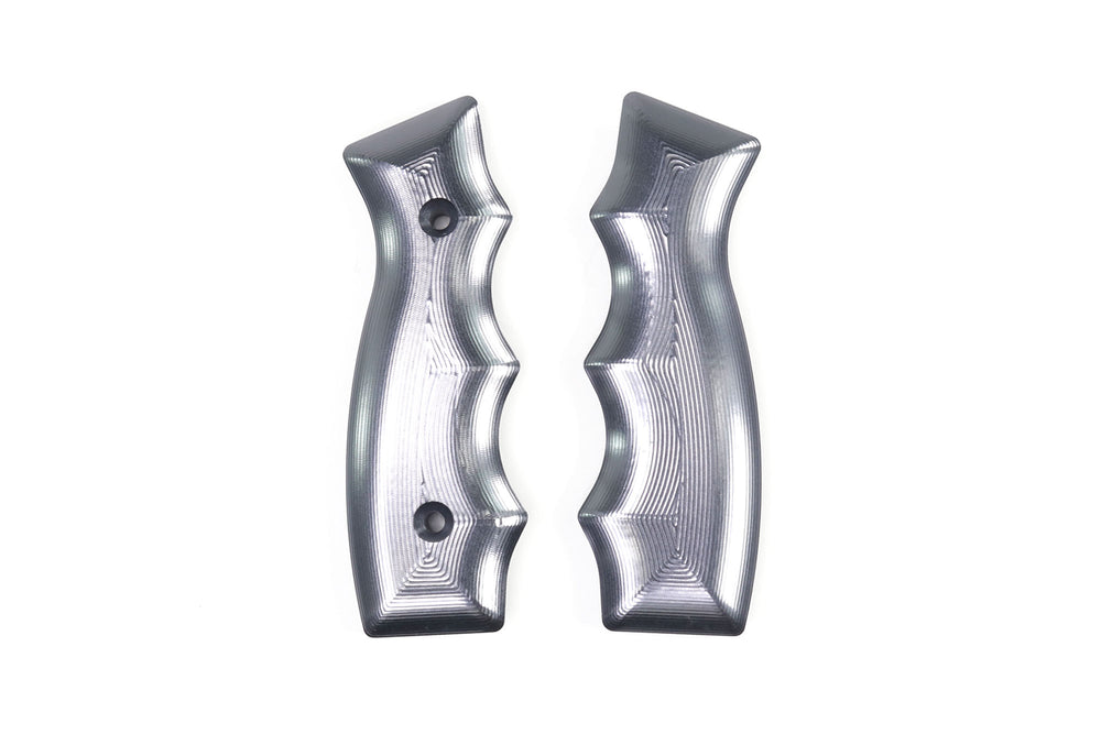 Operator Billet Grip Insert Set Gunmetal Gray 16-143-01-Motion Raceworks-Motion Raceworks