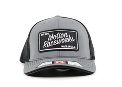 Motion Heritage Hat Gray/Black Mesh Back Flex Fit 95-117-Motion Raceworks-Motion Raceworks