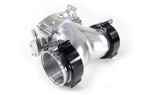 ICON 102/105mm Cable Drive Throttle Body (Bare Finish) w/ Interchangeable Connection-Motion Raceworks-Motion Raceworks