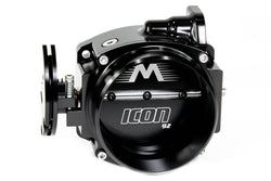 ICON 92/95mm Cable Drive Throttle Body (Black) w/ Interchangeable Connection-Motion Raceworks-Motion Raceworks