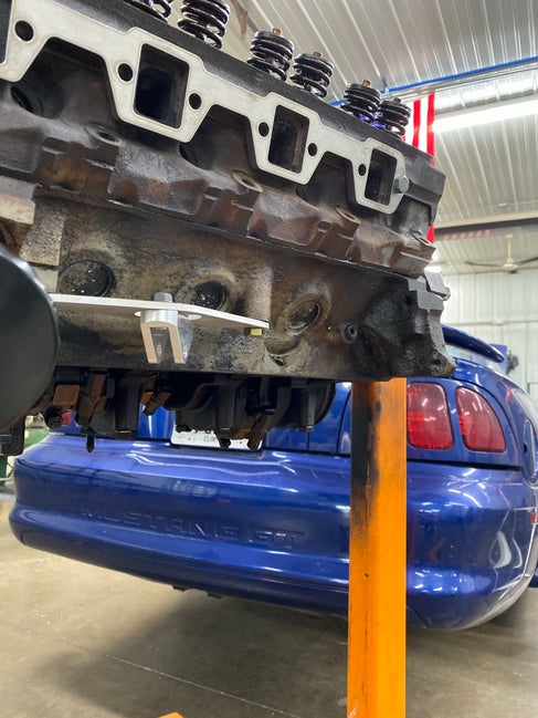 Small Block Ford SBF Engine Travel Limiters-Motion Raceworks-Motion Raceworks