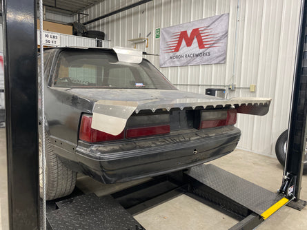 Motion Raceworks Foxbody Mustang Coupe / Notch 15" Strutless Drag Wing 31-100-Motion Raceworks-Motion Raceworks