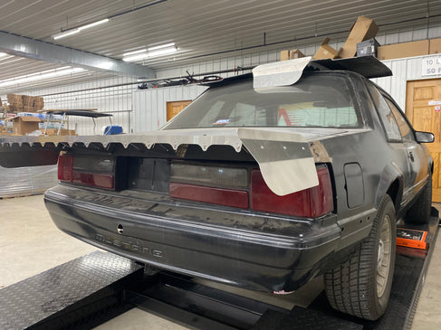 Motion Raceworks Foxbody Mustang Coupe / Notch 15" Strutless Drag Wing 31-100-Motion Raceworks-Motion Raceworks