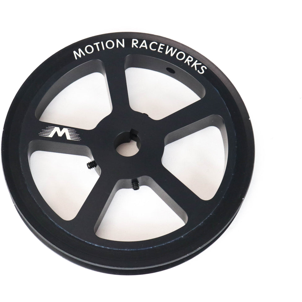 Motion Raceworks 56 Tooth 10mm wide (8mm HTD) Pulley for 5/8" Keyed Sh