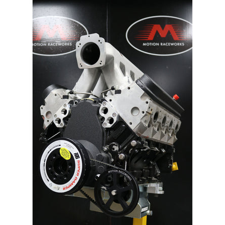 Motion Raceworks Driver Side LS Mechanical Belt Drive Fuel Pump Bracket F-Body Spacing-Motion Raceworks-Motion Raceworks