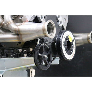 Motion Raceworks Passenger Side Cable Drive LS Mechanical Fuel Pump Bracket Corvette Spacing-Motion Raceworks-Motion Raceworks
