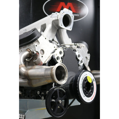 Motion Raceworks Passenger Side Cable Drive LS Mechanical Fuel Pump Bracket Corvette Spacing-Motion Raceworks-Motion Raceworks