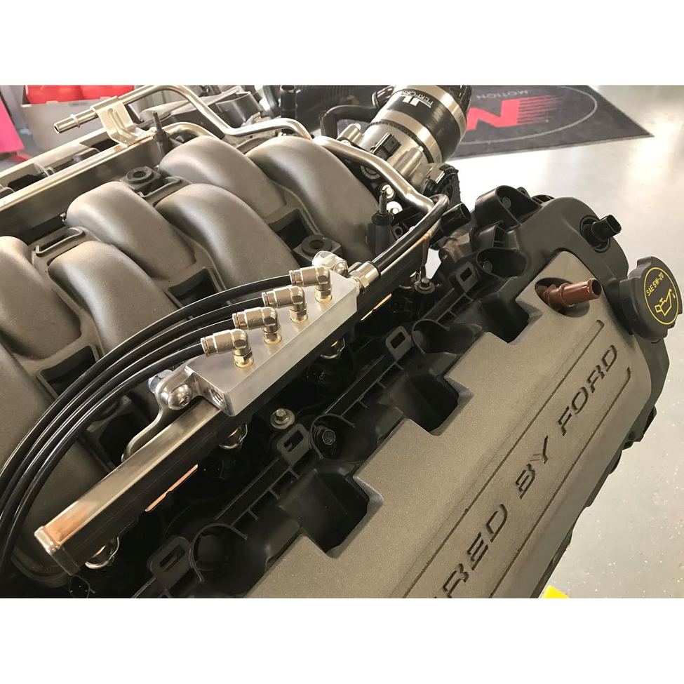 201117 Coyote 5.0 Ford Boost Vacuum Distribution Block Kit (Manifold