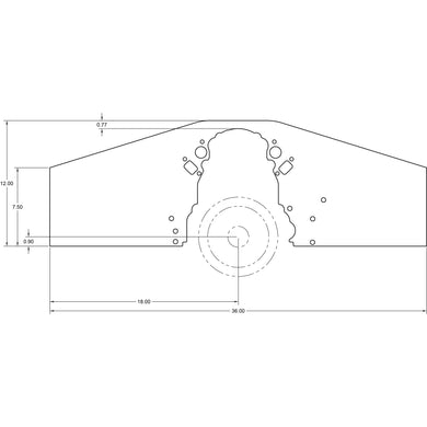 Motion Raceworks LS Motor Plate LS1 LS2 LS3 LS6 LS7 LSA LS9 LSX-Motion Raceworks-Motion Raceworks