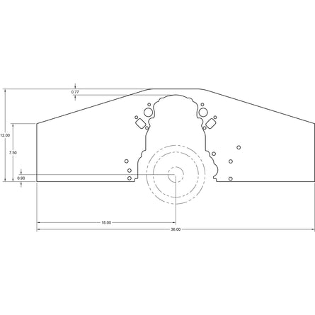 Motion Raceworks LS Motor Plate LS1 LS2 LS3 LS6 LS7 LSA LS9 LSX-Motion Raceworks-Motion Raceworks
