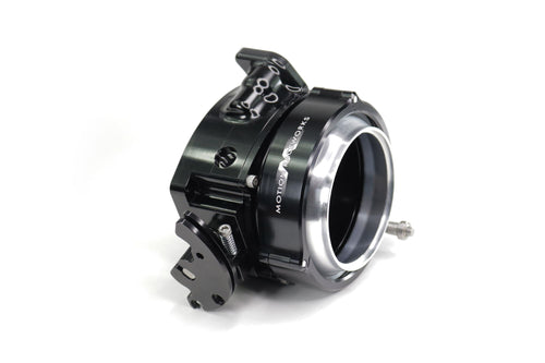 ICON 102/105mm Cable Drive Throttle Body (Black) w/ Interchangeable Connection-Motion Raceworks-Motion Raceworks