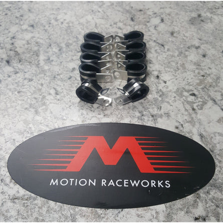 3/8" Line Clamps 10-Pack-Motion Raceworks-Motion Raceworks