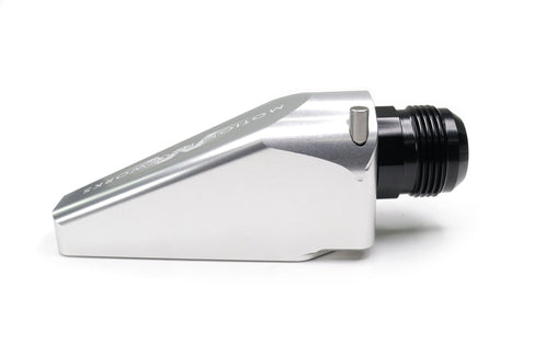 Billet Burn Down Breather Quick Release Fittings Clear Anodized (Pair) 32-130-Motion Raceworks-Motion Raceworks