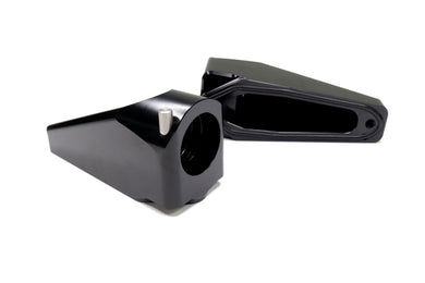 Billet Burn Down Breather Quick Release Fittings Black Anodized (Pair) 32-130BLK-Motion Raceworks-Motion Raceworks