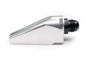 Billet Burn Down Breather Quick Release Fittings Clear Anodized (Pair) 32-130-Motion Raceworks-Motion Raceworks