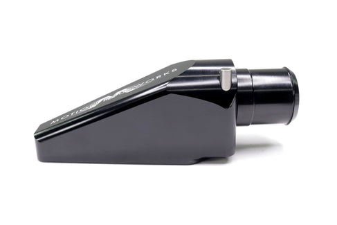 Billet Burn Down Breather Quick Release Fittings Black Anodized (Pair) 32-130BLK-Motion Raceworks-Motion Raceworks