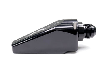 Billet Burn Down Breather Quick Release Fittings Black Anodized (Pair) 32-130BLK-Motion Raceworks-Motion Raceworks